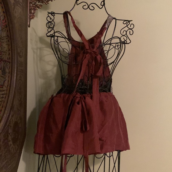 Robert Rodriguez Blue Silk Sequin Halter Top - Picture 2 of 2